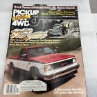 PickUp Van & 4wd Magazine Volume 11 No.1 October 1981 Isuzu Gas 4x4 Vs Diesel T3