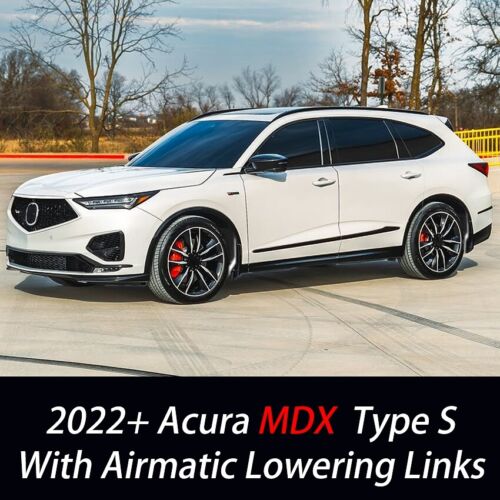 For 2022+ Acura MDX + Type S Adjustable Air Ride Suspension Lowering Kit Links