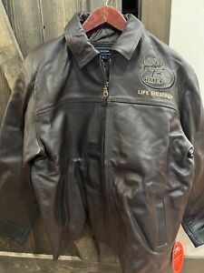 Roper Men's Leather RMEF Jacket Large