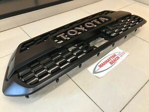18-23 TACOMA TRAIL EDITION TRD STYLE GRILLE BLACK W/BRONZE LETTERS GENUINE OEM (For: 2021 Tacoma)
