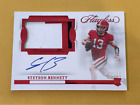 2023 Panini Flawless Collegiate Stetson Bennett Rookie Patch Auto Ruby /20
