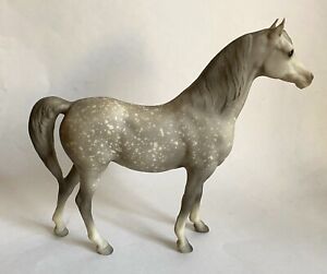 Vintage Breyer Horse #215 Dapple Grey Proud Arabian Mare MATTE, Free Shipping