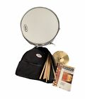 Verve Kit Snare Drum With Stand Case Sticks And Workbook Symbol Free US Shipping