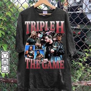Vintage 90s Graphic Style Triple H T-Shirt - Triple H Sweatshirt - American Prof