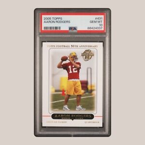 AARON RODGERS ROOKIE PSA 10 2005 TOPPS 100th Anniversary GEM MINT