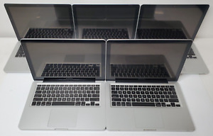 Lot of 5 Apple MacBook Pro Mid 2012 Intel Core i5/i7 4/8GB RAM 240GB/256GB SSD