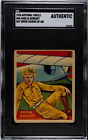 1934 National Chicle Sky Birds Card #48 Amelia Earhart SGC Authentic