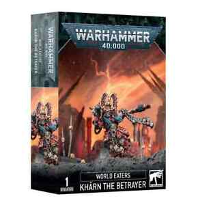 Kharn the Betrayer World Eaters Chaos Space Marines Warhammer 40K NIB