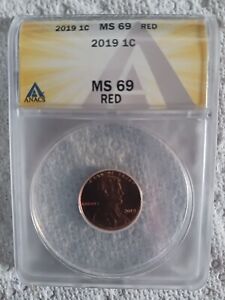 2019 MS 69 RED Lincoln Cent