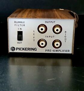 New ListingOld Stock Vintage PICKERING PP-1 Stereo  Preamplifier