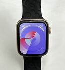 New ListingApple Watch Series 4 44 mm Gold Aluminum Case with Black Band (GPS & LTE)