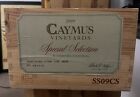CAYMUS Vineyards Special Selection Wooden Wine Box Crate 6 pack 2009 Vintage