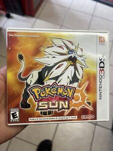Pokemon Sun (Nintendo 3DS) - Complete in Box/CIB Tested Working