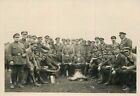 Postcard RPPC C-1915 German Military Soldiers WW1 Group 23-11504