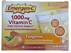 Emergen-C 1000mg Vitamin C Immune Powder Drink Mix 30 Packets Tangerine Exp4/25+