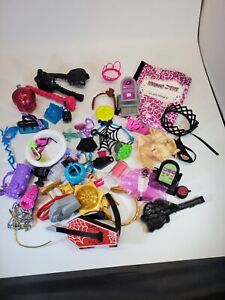 monster high doll accessories lot