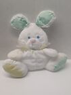 Vintage 1988 Fisher Price Puffalump Baby Bunny Rabbit Rattle Inside  #1359 Plush