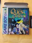 Quest for Camelot ( Nintendo Game Boy Color GBC 1998 ) in Box.Tested and works.