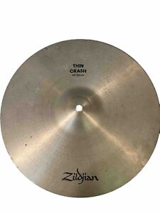 vintage zildjian cymbal 14 Inch Thin Crash Used