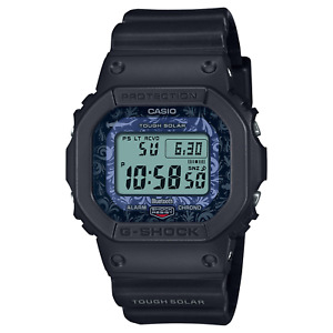 Casio G-Shock Charles Darwin Foundation Black Blue Digital Watch GWB5600CD-1A2