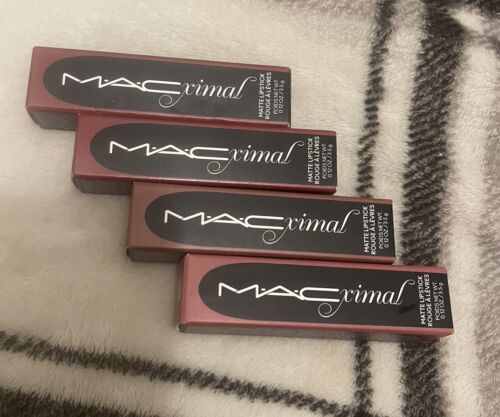MAC cosmetics MACXIMAL Matte LIPSTICK Lot- Brand New!