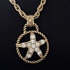 CAbi Starfish Medallion Necklace #3128