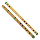Bamboo Flute Bansuri, Set of 2, Fipple & Transverse, For Kids
