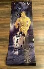 Star Wars C3PO & R2-D2 Peel and Stick Wall Panel 72”x24” Decal - RMK1537SLM
