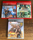 New ListingUncharted 2 3 Drake's Fortune PlayStation 3 PS3 Lot Tested CIB Working Fast Ship