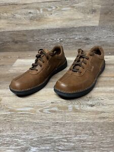 Dunham  Mens REVcoast leather Oxford Tan Size 14D