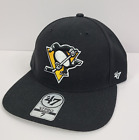 PIttsburgh Penguins '47 Pro Fitted Hat Size 7 New with Tags NWT NHL Official i66