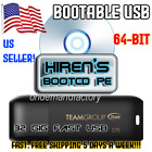 Hiren's PE 64 2024 Technician Professional Edition Live Boot USB or DVD NEW!