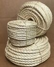 1/4 3/8 1/2 Feet Sisal Rope Cat Scratching Post Claw Control Toy Crafts Pet Cord