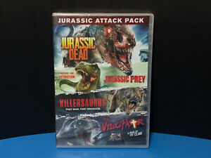 DVD Jurassic Attack Pack BRAND NEW SEALED Velocipastor Killersaurus Dead Prey