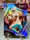 2021 Jaylen Waddle Panini Select Field Level Silver Prizm Rookie #348