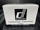 2022 panini donruss football fat pack cello box 12 sealed pack per box..