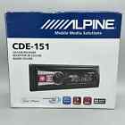 New ListingAlpine CDE-151 Car Stereo CD Player MP3 WMA AM FM Radio Aux USB 50 Watts x 4 Ch