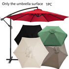 6.5/9/10ft Cantilever Patio Offset Umbrella Replacement Canopy Parasol Top Cover