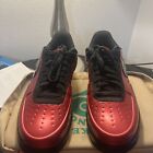 Size 12 - Nike Air Force 1 Foamposite Pro Gym Red Black - In A NWT Nike Shoe Bag