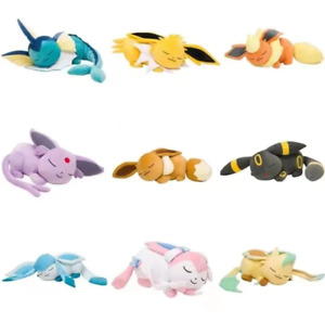 Pokemon Center Sleeping Sleeper Plush Eevee Doll Stuffed Toy Tags New