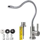 Drinking Water Faucet with Flexible Gooseneck, 360 Degree Rotatable Water Filter