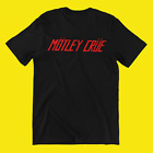 Motley Crue T Shirt Rock Band Logo Vintage Heavy Metal Music Merch UNISEX