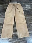 Vintage Carhartt Double Knee Pants Size 32x30  Made In USA BRN M3