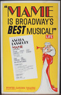 TRITON offers Original 1967 Poster for the musical MAME  Lansbury -FINAL SALE!
