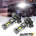 2X AUXITO H7 LED Headlight Bulb Kit High Low Beam 6500K Super White 22000LM 120W