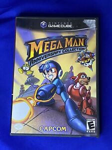 Mega Man Anniversary Collection (Nintendo Gamecube, 2004) Complete W/ Manual