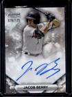 2023 Bowman Sterling Jacob Berry Wave Refractor Prospect Auto #076/125 Marlins