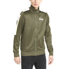 Puma Pl T7 Full Zip Track Jacket Mens Green Casual Athletic Outerwear 53378203