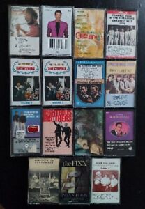 New ListingLot of 15 Cassette Tapes Classic Pop & Country Assorted Mix The Fixx Sealed