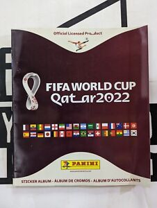 FIFA World Cup 2022 Qatar Soft Cover Sticker Album Soccer Book Official Panini